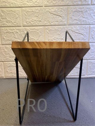 Scaffale a parete Relaxdays, MDF e metallo, ripiano flottante, cornice a diamante, 30 x 30 x 15 cm, naturale e nero, pannello in fibra 50% ferro N