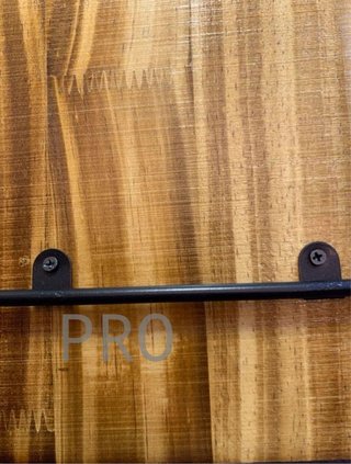 Scaffale a parete Relaxdays, MDF e metallo, ripiano flottante, cornice a diamante, 30 x 30 x 15 cm, naturale e nero, pannello in fibra 50% ferro N