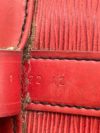 Louis Vuitton Bolso Rojo Epi