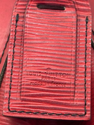 Louis Vuitton Bolso Rojo Epi