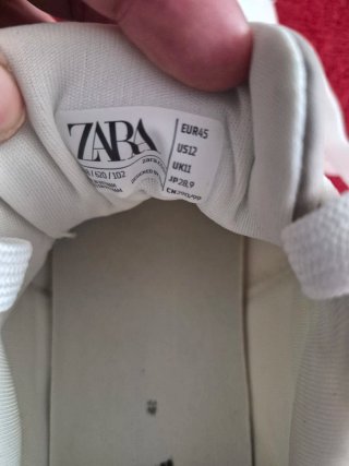 Zapatillas Zara Blancas Talla 45