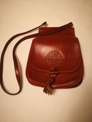 Bolso bandolera piel bovina cuero