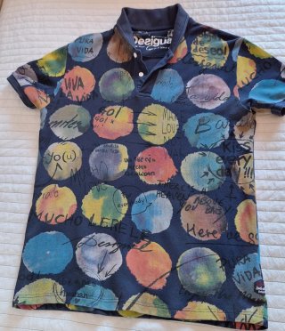 Polo Desigual Multicolor Círculos