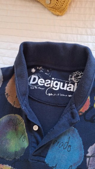 Polo Desigual Multicolor Círculos
