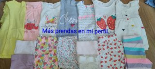 Lote 13 bodys (23m) de verano