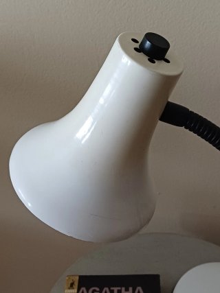 Lámpara flexo vintage metal y plástico