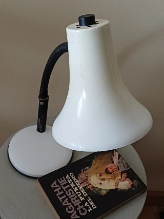 Lámpara flexo vintage metal y plástico