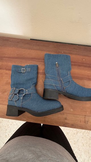 Botas de jeans para mujer
