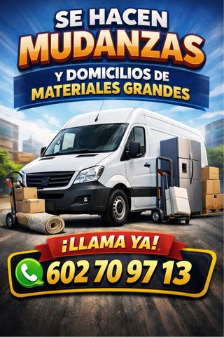 Servicio de trasporte  Mudanzas  Grandes y pequeña