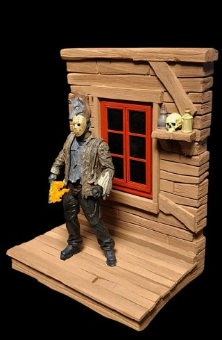 Diorama Jason Voorhees (Figura no incluida)