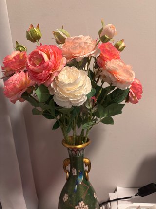 Fiori artificiali rosa
