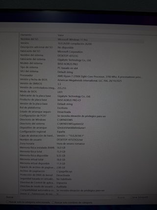PC Gaming RTX 2060 R7 16GB MSI
