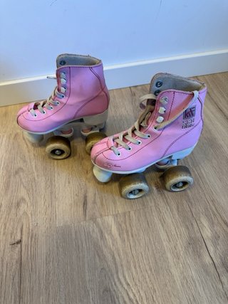 Patines 4 Ruedas Rosa Niña 29