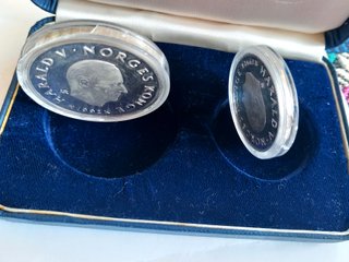 Set monete Argento Lillehammer 1994 Winter Olympic