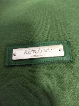 Sudadera H&M verde Talla S