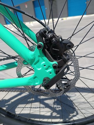 Bicicleta MTB WST Poison 2x8 v. Hidráulicos