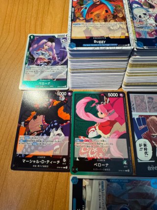 Lotto 200 carte One Piece