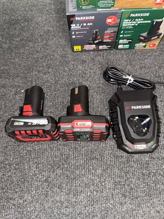 Parkside Baterías 12V (2.4A, 5Ah, 4Ah)