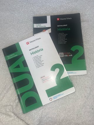 Història, 2 Batxillerat, Dual Quadern d'activitats