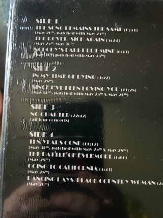 Led Zeppelin Box 4 Vinili Live Over The Top