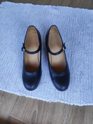 Zapatos de flamenco negros