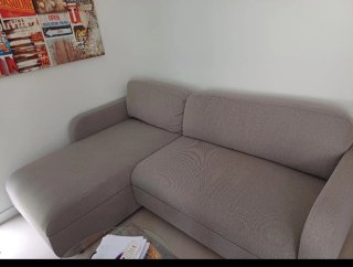 Sofá JYSK Mommark Beige - Casi Nuevo