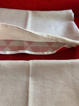 Funda Cojín Diseño Triángulos y Rayas