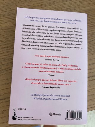 Todo lo que sé sobre el amor