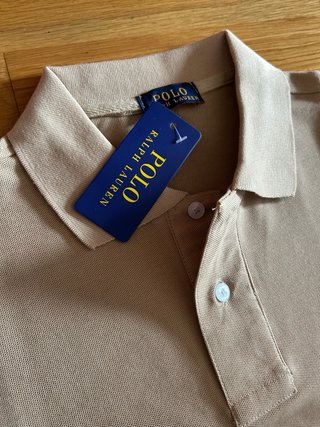 Polo Ralph Lauren Talla M Beige Hombre Nuevo