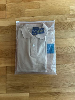 Polo Ralph Lauren Talla M Beige Hombre Nuevo