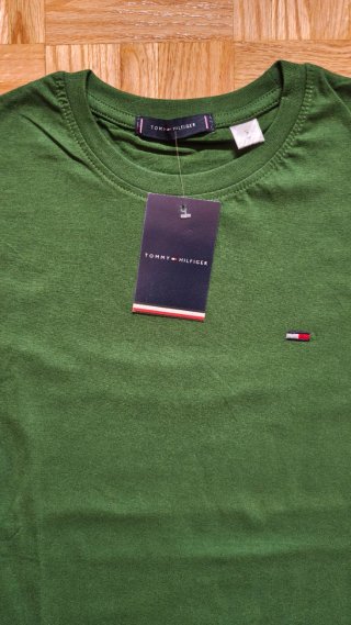 Camiseta Tommy Hilfiger Verde - Talla S