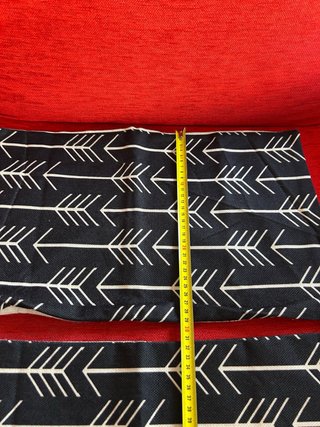 Funda cojín con estampado de flechas