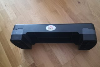Step Fitness HOMCOM Plástico Negro