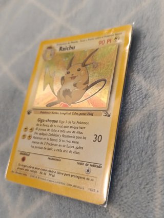 Raichu Holo 1ª Edición 14/62
