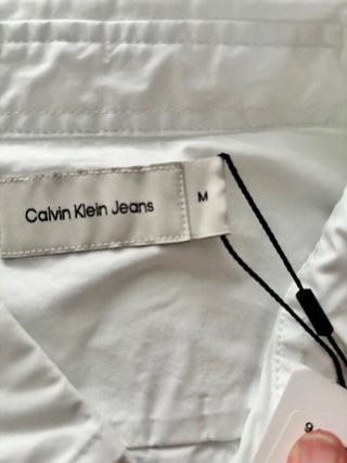 Camisa Calvin Klein Jeans Blanca Talla S