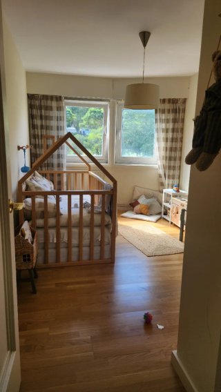 Cama / Parque Montessori Madera Natural