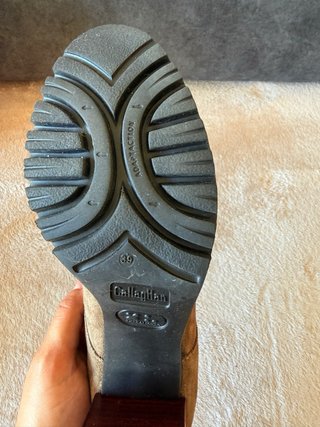 Zapatos Callaghan tacón ante marrón