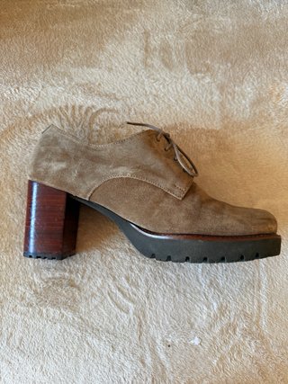 Zapatos Callaghan tacón ante marrón