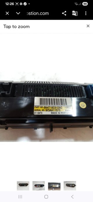 Mando Climatizador Ford Focus C-Max 2007