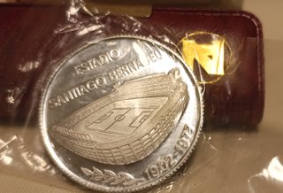 Moneda Conmemorativa Real Madrid 75 Aniversario