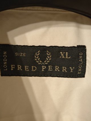Camicia Fred Perry Uomo XL Bianco