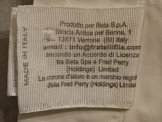Camicia Fred Perry Uomo XL Bianco
