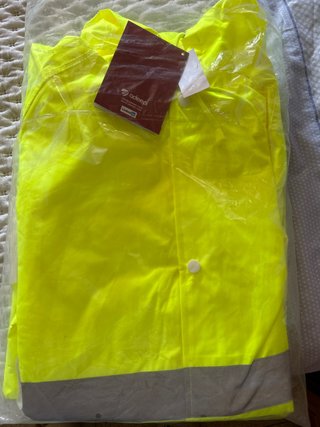 Conjunto chubasquero reflectante Adeepi Amarillo