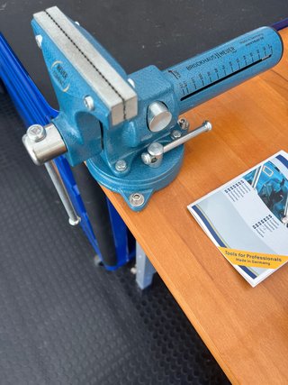 TORNILLO BANCO 120MM BROCKHAUS HEUER + GIRATORIO