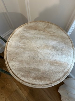2 Taburetes altos madera y metal