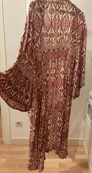 Kimono NKN Nekane M/L Estampado Largo