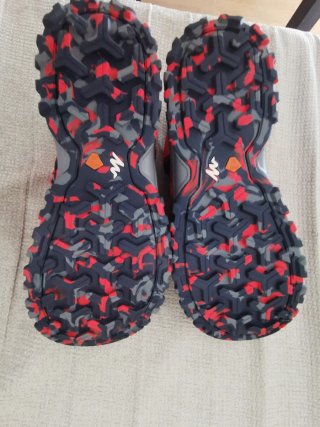 Bambas cangrejeras niño azul y rojo