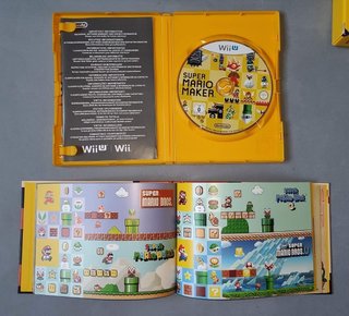 WiiU Super Mario Maker + Amiibo + Artbook
