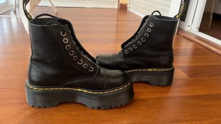 Botas Dr. Martens Plataforma Cremallera y cordones