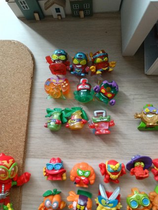 Lote SuperZings / SuperThings Figuras Raras